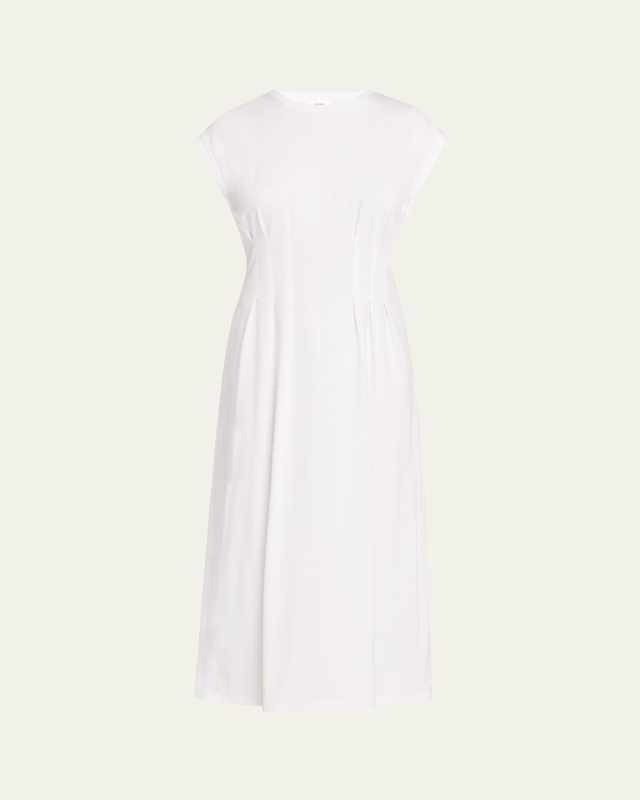 The Jersey Nipped Midi Dress